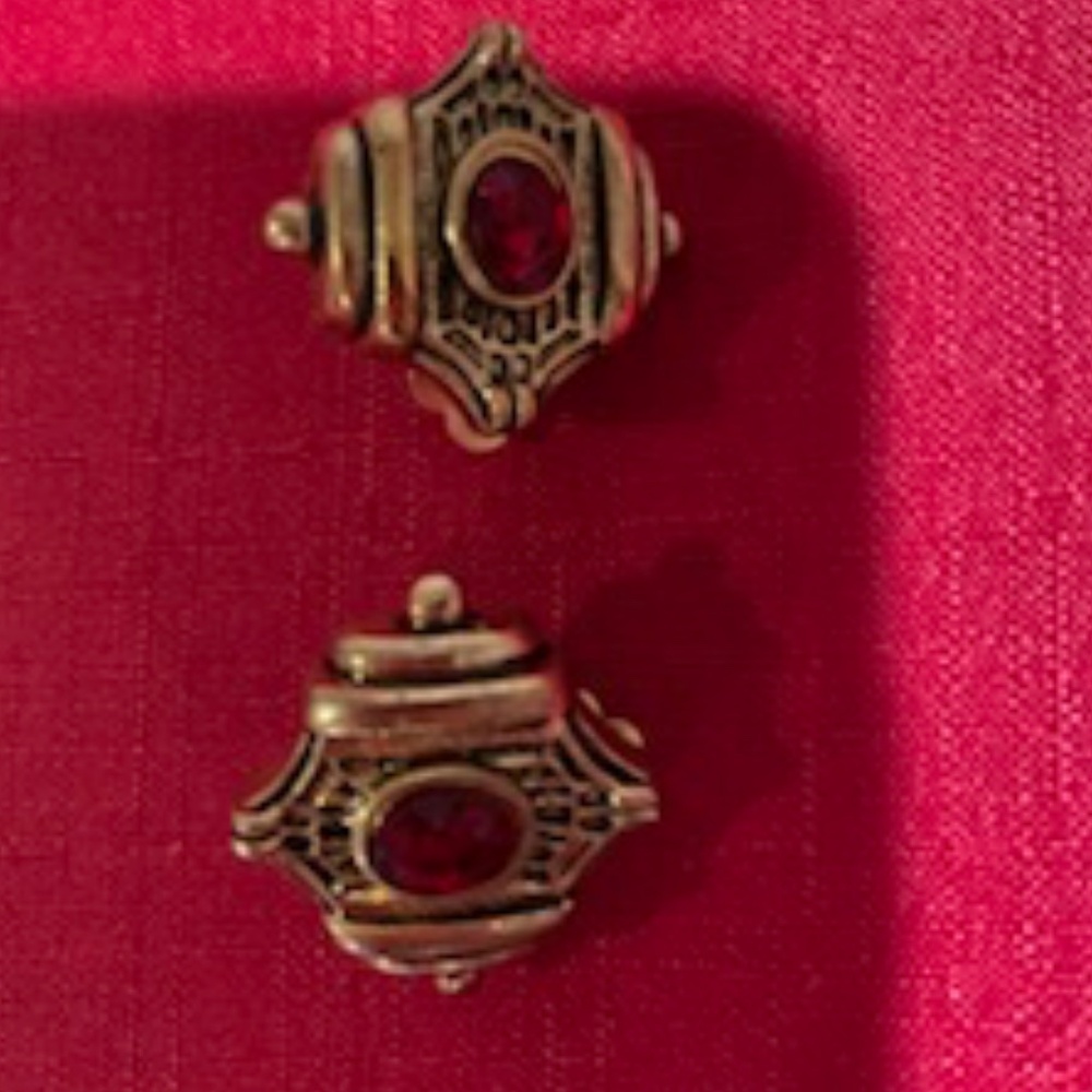 Gripoix earrings